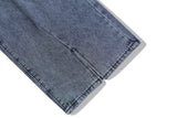 rainbowtouches mens washed jeans vintage high street gradient fashion trends zipper jeans loose straight long pant casual pants unique jeans style 3513