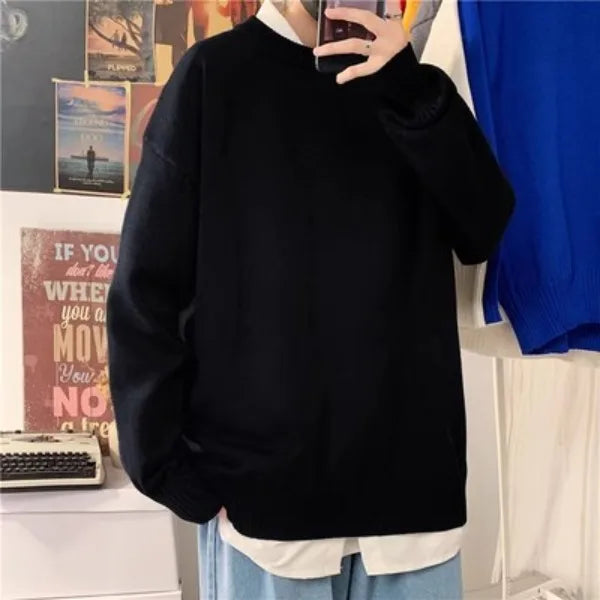layered flame street pullover, daily style staple, y2k flame pullover top for edgy winter outfits