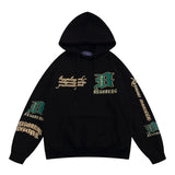 Hip Hop Women And Mens Hoodie Sweatshirt Streetwear Vintage Letter Pri