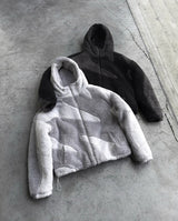 leather varsity coat, fall winter style, men's streetwear fashion, oversized urban jacket, high quality cold-weather coat