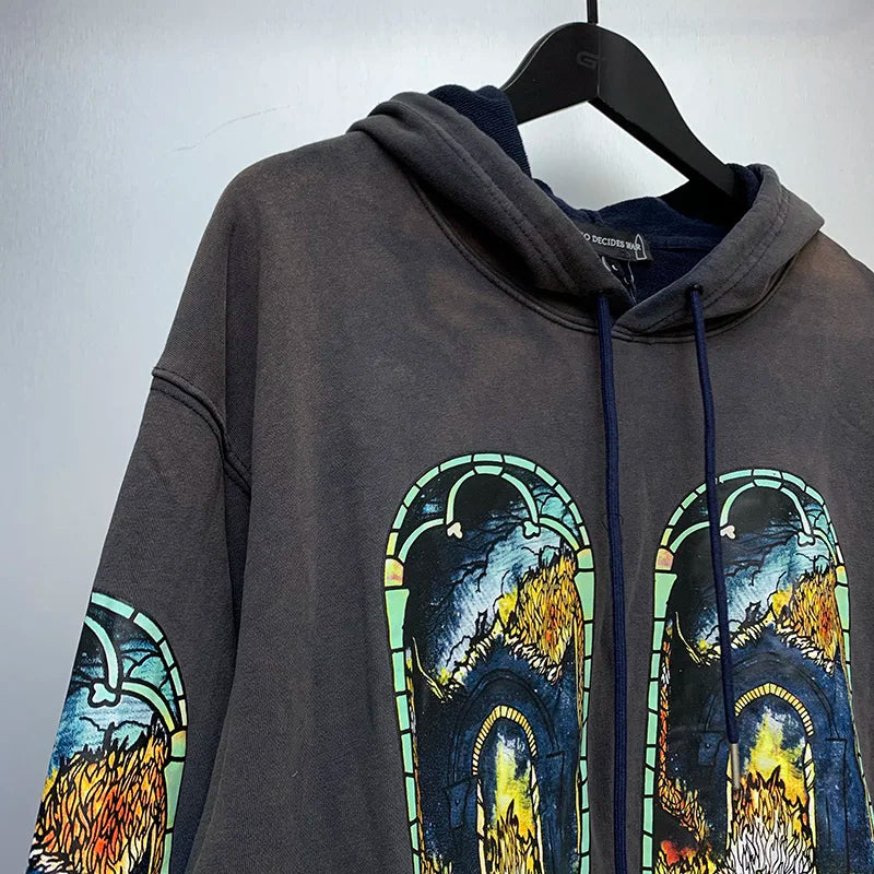 Black Grey Brown Who Decides War Hoodie Men Woman Good Quality Chaopai
