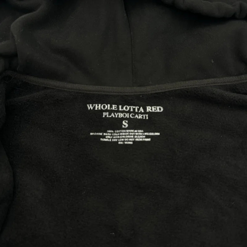 vaporwave melting smiley featuring new arrivals playboi carti whole lotta red fingers destroy lonely pullover hoodies hoody hooded sweatshirts velvet cotton u40
