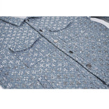 hip hop sequins denim jacket streetwear new casual long sleeve jean coats mens autumn winter harajuku cotton outerwear blue f - variant style 12f69a for streetwear fashion