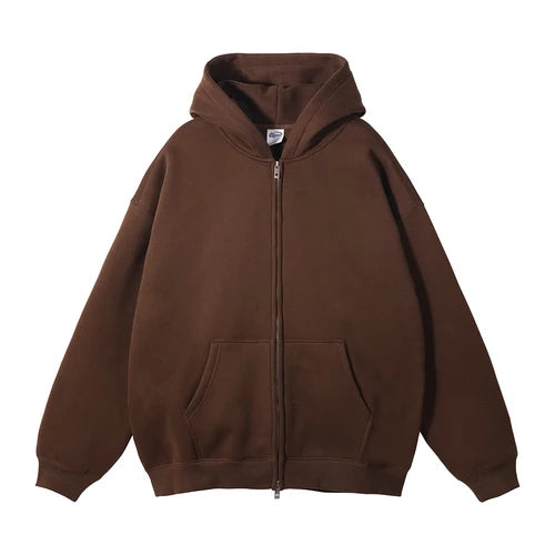 glitchcore melting smiley featuring oversized zip up hoodies kanye autumn and winter double zippered men cardigan hoody streetwear hooded casual female sweatshirt