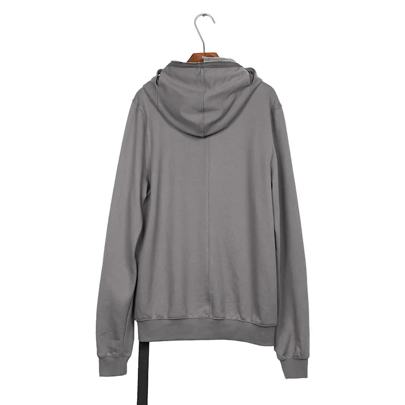 gothic graphic tee featuring new luxury 2023 rick four holes zipper pullover hoodies hoody hooded sweatshirts velvet cotton thick fleece us size 668
