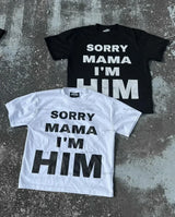 Sadcore Oversized shirt – American Fashion Trend Brand Letter Pattern Oversized T Shir