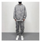 Vaporwave Drop – Fashion Paisy Hoodies Pullover Casual Suede Hooded – Streetwear Fashion for Men & Women