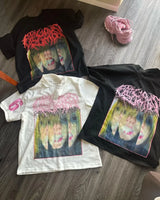 Skatercore Oversized shirt – Hip Hop Streetwear Cotton Short Sleeve Tops New Goth Style T