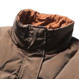 Men's Down Jackets Reversible Jacket 2023 Winter 90% White Duck Down Jacket Warm Coat Thick Outwear Hip Hop Streetwear