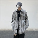leather varsity coat, fall fit essential - oversized graphic apparel for edgy looks