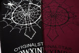 hip hop knitted sweater men winter o neck anime spider web pattern pullover streetwear casual loose sweater warm jumper knitwear 1 high quality cotton pullover, unique limited edition hoodie, urban wear with bold artwork
