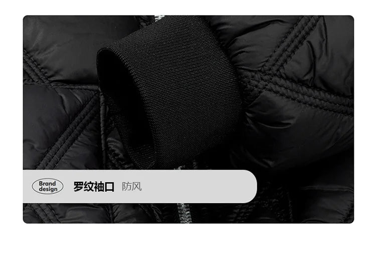 Winter men's cotton jacket stand-up collar baseball jacket men's cotton jacket