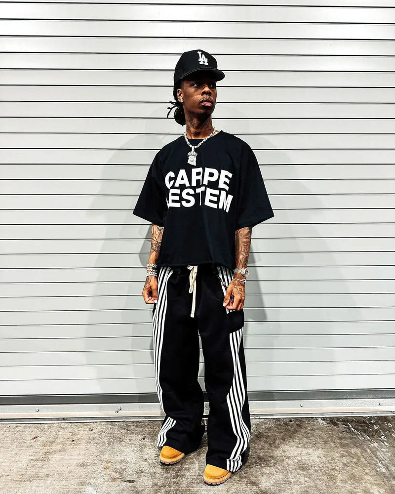 Sadcore Streetwear top – Oversized Letter Print Graphic T Shirts Gothic Pro Choice Ca