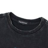 Sadcore Streetwear top – Vintage Punk Men Oversize Tshirt Streetwear Hiphop Abstract