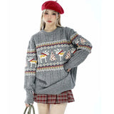 retro street knitwear, high-street look, trendy streetwear apparel for men and women
