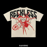 Glitchcore Design – American Letter Print Graphic T Shirts Vintage New – Edgy Streetwear for All Genders