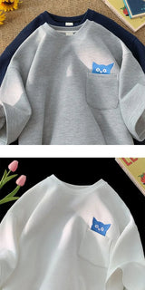 Y2k Anime panel – Korean High End Waffle Short Sleeved T Shirt For Men With Qu