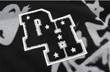 cyberpunk crying character featuring men harajuku graffiti printed hoodie sweatshirt casual streetwear zipper hooded pullover loose hip hop hipster pullovers hoodies