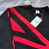 Dystopian hacker hoodie with matrix-inspired coding graphics