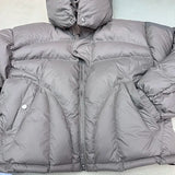 Winter hooded down jacket thickened