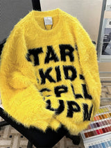Throwback skater hoodie with bold back print