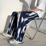 pleated pants mens fashion retro casual pants men japanese streetwear loose hip hop wide leg pants mens ice silk trousers m 3xl clean everyday pants