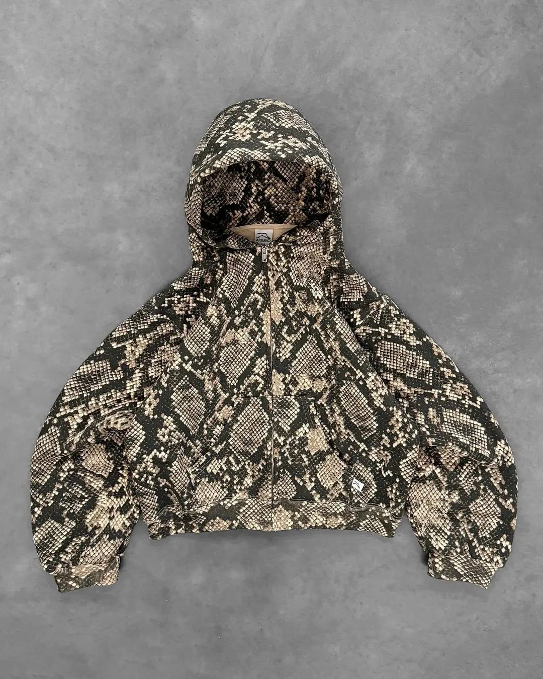 harajuku new y2k tracksuit men hip hop oversized hoodies 2 piece set retro snake pattern sweatshirts clothes for men streetwear unique default style 318