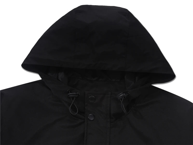 Parka windbreaker fleece vintage urban puffer