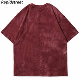 Sadcore Vintage t-shirt – 2023 Tshirt Streetwear Retro Tie Dyed House Graphic T Shirts