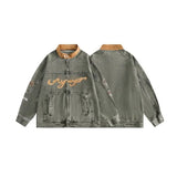 grunge street bomber, modern fit for men, oversized fit