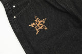 black baggy jeans men star patchwork straight denim pants fashion jeans male streetwear hip hop y2k loose trousers unique jeans style 832