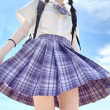 Jk Uniforms Gyaru School Uniform for Girl Student Pleated Skirt Uniform Set Women Short Sleeve Bow Tie Seifuku Japanese Style