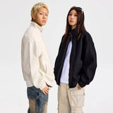 Autumn New Stand Collar Sports Jacket Mens Korean Couple College High