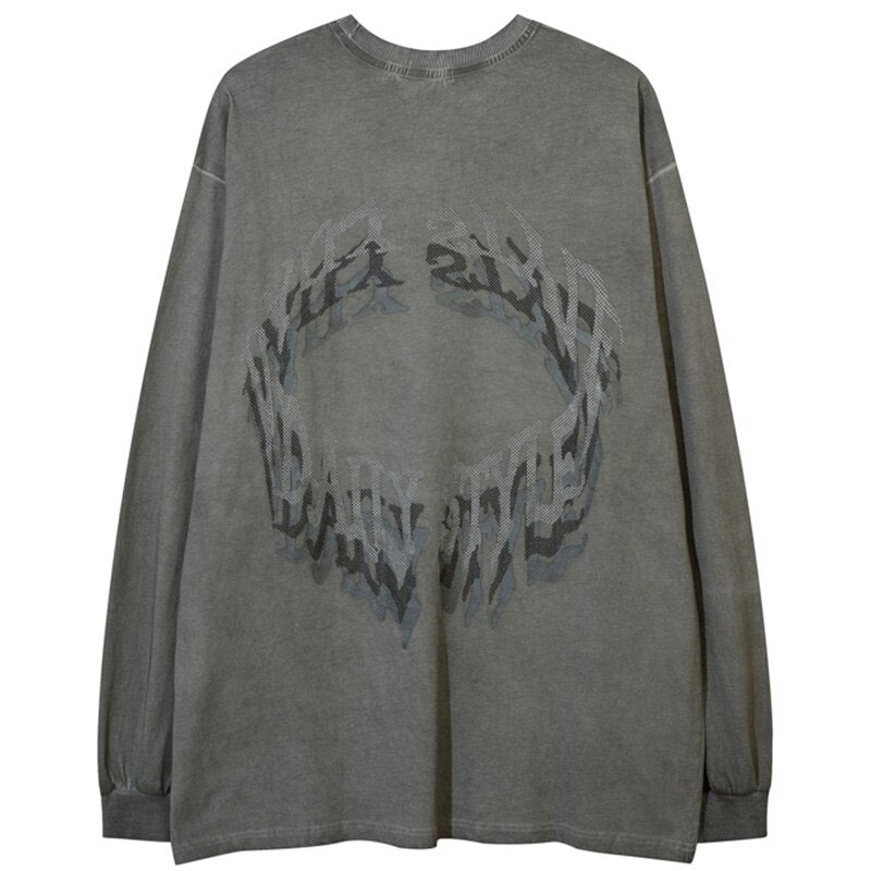 "Madness" Unisex Men Women Streetwear Graphic Sweatshirt Daulet Apparel