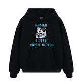 Y2K aesthetic hoodie with oversized vintage streetwear look