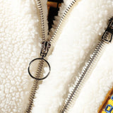 Quilted minimalist hooded graffiti puffer urban