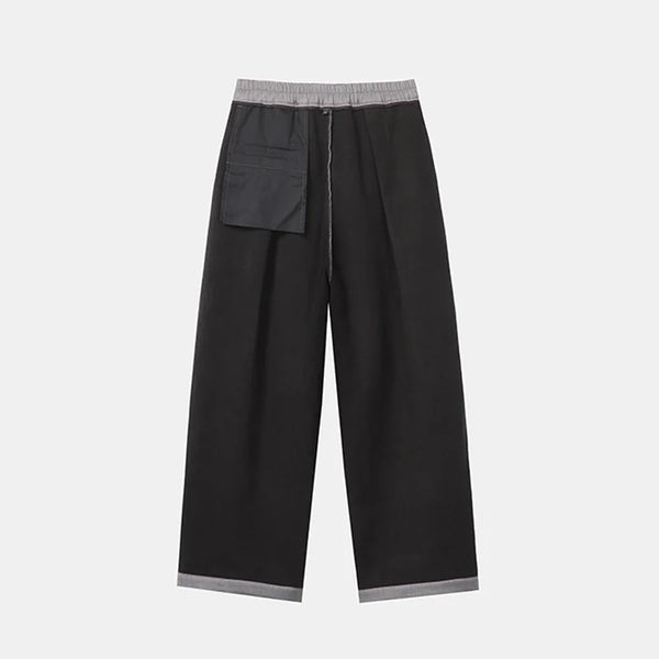 autumn winter plus velvet casual trouser men fashion loose thicken straight suit pant office man trousers menswear bottoms