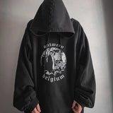 cyberpunk melting smiley featuring new luxury 2023 antwerp archive redux pullover hoodies hoody hooded sweatshirts velvet cotton drake thick fleece street 153