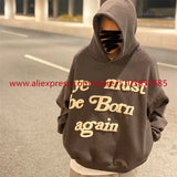 Autumn Winter New 2024 Vintage American Long Sleeved Hoodie Mens Heavy