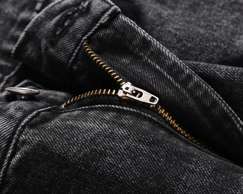 patchwork graffiti black straight denim pants mens vintage patches stitching ink splashed jeans y2k logging cargo pants for male unique cargo style 1484