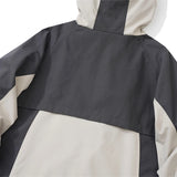 Undermycar 2023 Deconstructor Contrast Zipper Windbreaker Coat