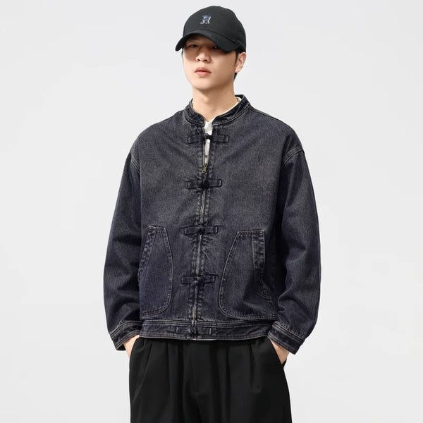 zip-up minimalist jacket, cold-season outfit - must-have street style essential for fashion lovers