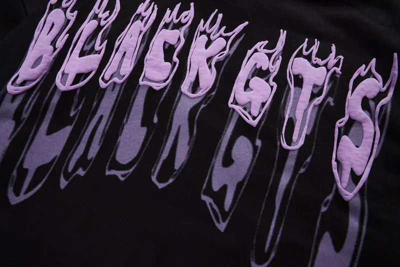 Hoodie Sweatshirt Streetwear Hip Hop Graphic Letter Print Punk Gothic
