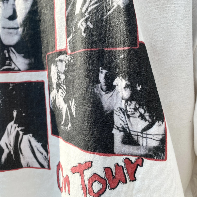 Harajuku streetwear top featuring vintage retro band tee kurt cobain the replacements limited high street rock band t shirts cotton short sleeve