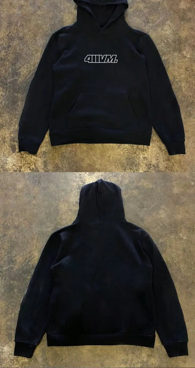 Simple Versatile English Letter Printed Hooded Sweatshirt Trendy Male Hoodie Jacket