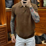 Gothic Anime panel – Mens Perspective Casual Cotton Knitted T Shirt Daily Breatha