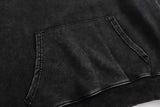 Winter Washed Cotton Hoodies Gothic Letter Print Hooded Vintage Landsc