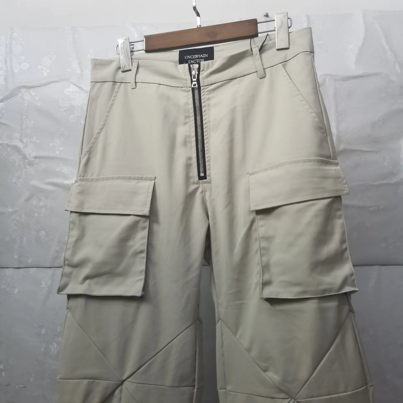 high new men 2023 cotton uncertain diamond factor comfortable cotton pockets parkour sweat casual pants sports cargo 386 unique cargo style 2261