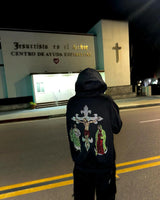 Y2K Womens Clothing Hoodie Sweatshirt Long Sleeved Pullover Oversize S