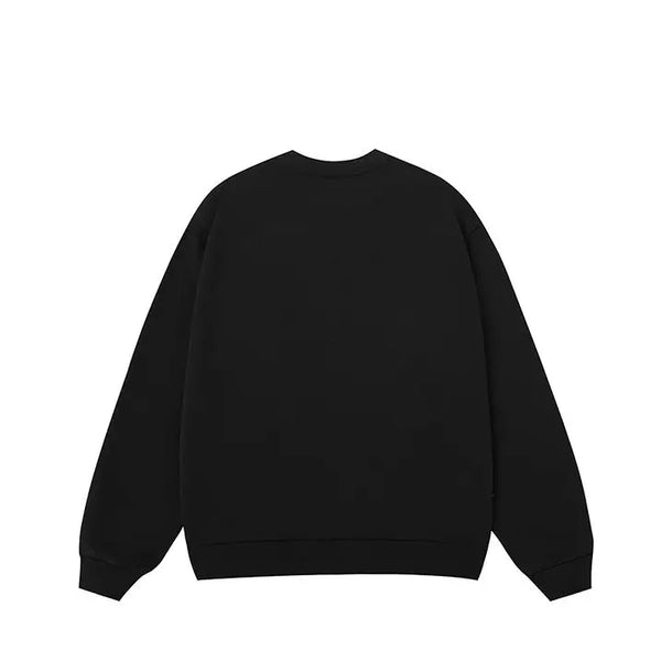 Trendy ins American printed high street sweatshirt autumn winter personality loose pullover round neck sweatshirt men women